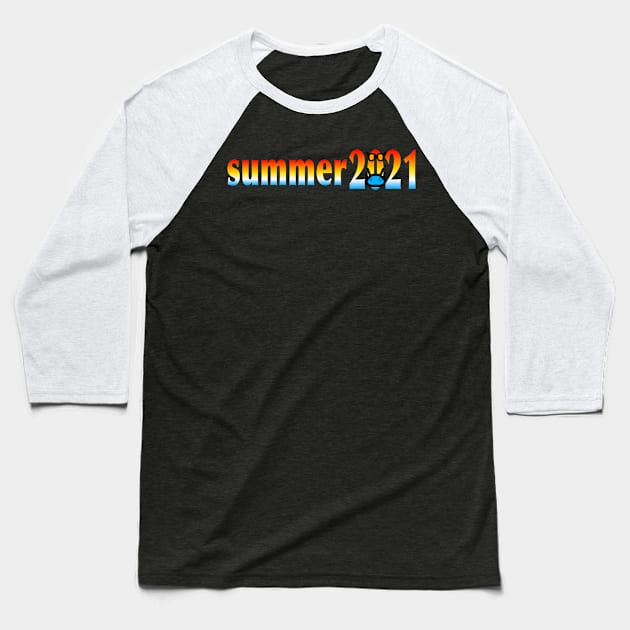 A masked summer 2021 Baseball T-Shirt by stephenignacio